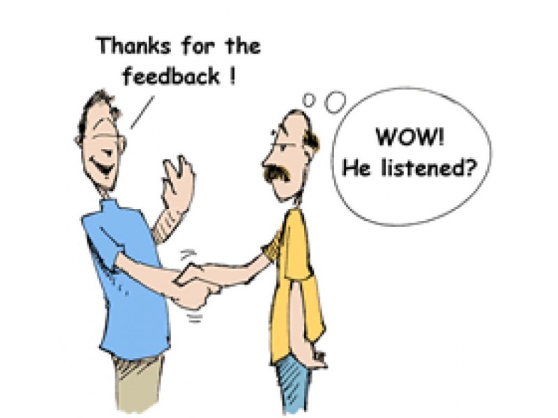Image result for open to criticism cartoon