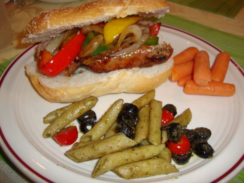 Summer Recipe: Simple Sausage, Pepper and Onion Sandwich | Fort Lee, NJ ...