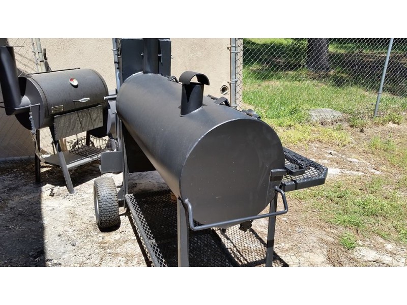 Lang 36" Hybrid Deluxe Patio Smoker Cooker. Awesome BBQ/Smoke Dacula