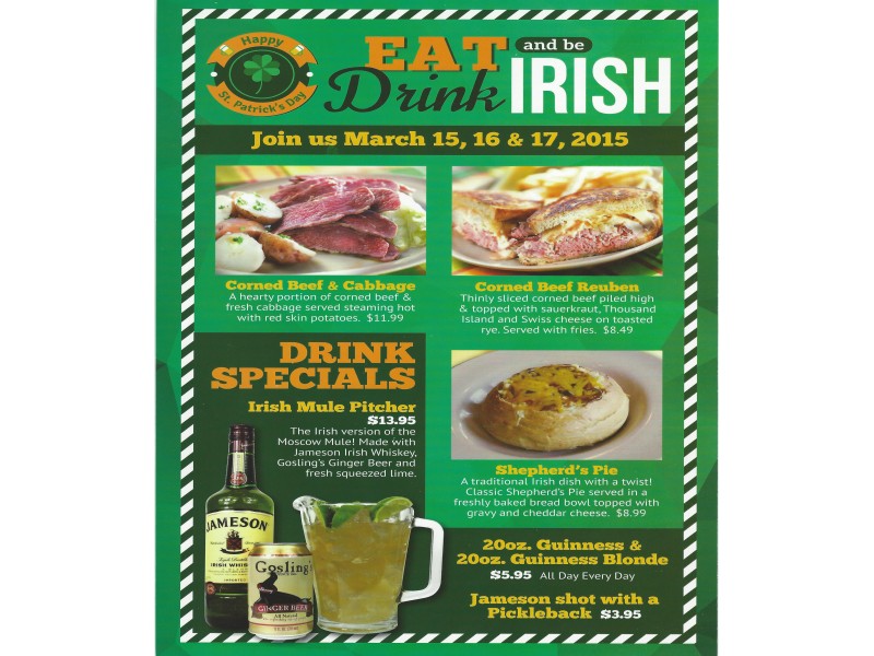 millers ale house st patricks day