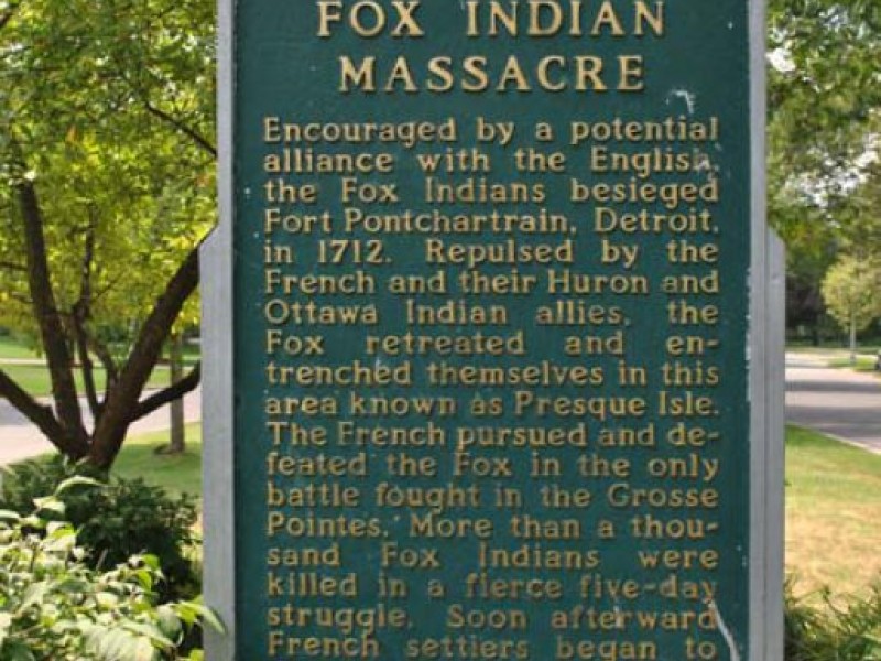 Local Historian Chronicles the 'Fox Indian Massacre' of Grosse Pointe