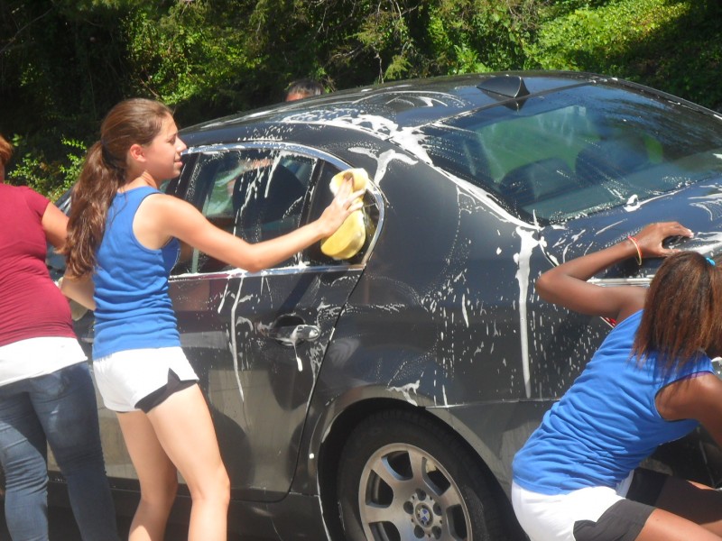 Support Port Chester Cheerleaders at Sunday Car Wash Port Chester, NY