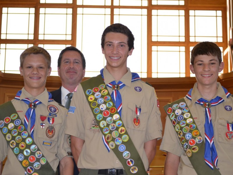 Three Palm Desert Boy Scouts Achieve Eagle Status Palm Desert, CA Patch