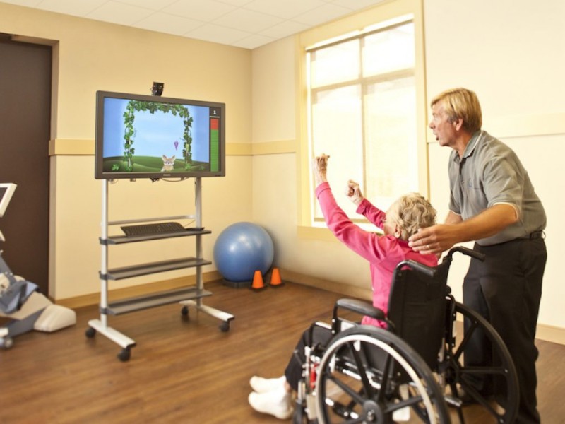 Virtual Reality Rehab Debuts at ManorCare Highland Park Highland Park