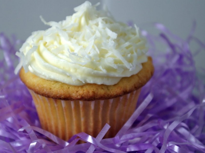 Coconut Cupcakes Light, Fluffy and Moist Easter Treat Southington