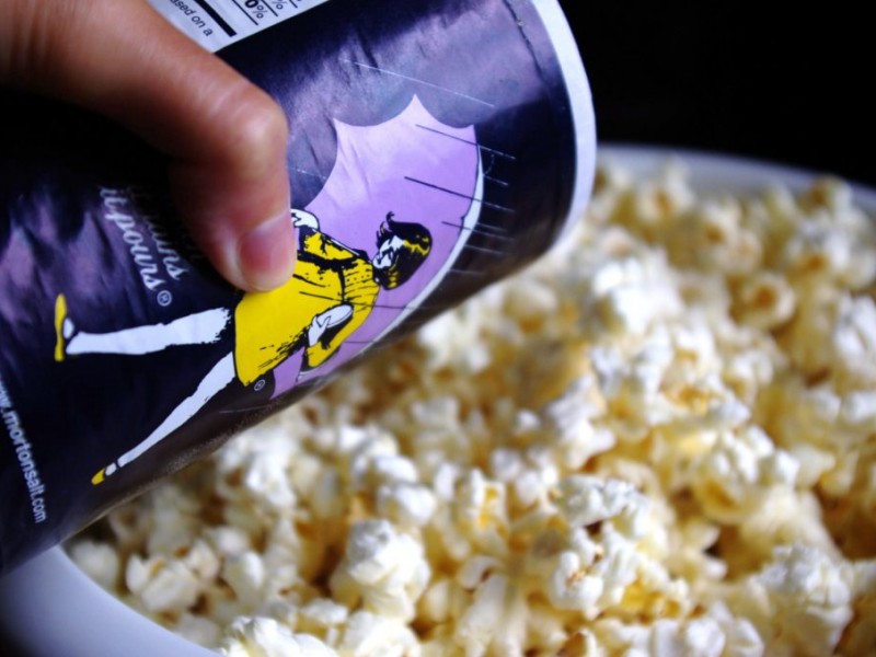 Homemade Farm Fresh Popcorn Popped From Dried Corn On The Cob