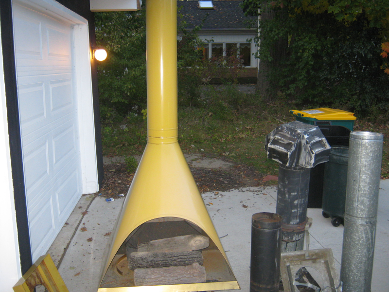 Retro Cone Fireplace Of Mid Century Modern Orange Preway Retro Cone Fireplace