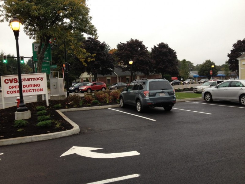 cvs parking lot is it just me medfield ma patch