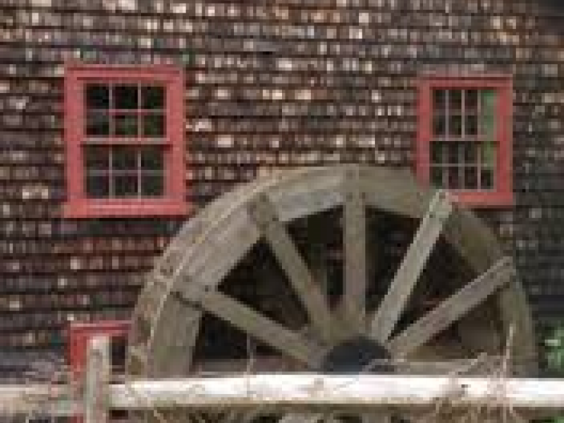 Things Are Rolling Along at Kingsbury Grist Mill Medfield, MA Patch