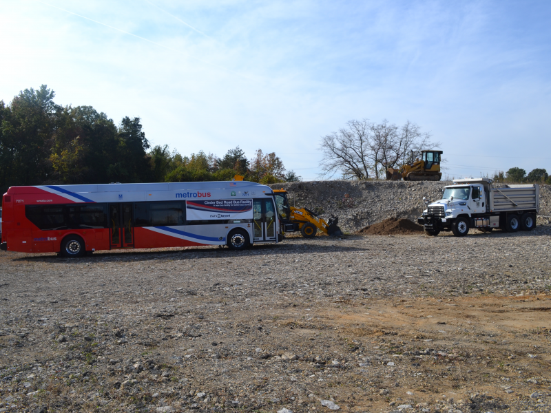 WMATA Breaks Ground on Cinder Bed Metrobus Facility in Lorton | Greater