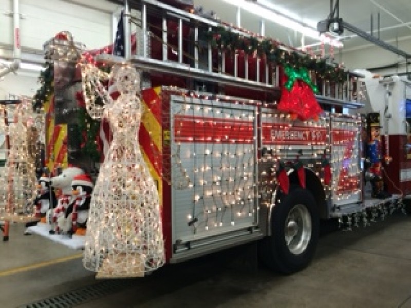 Simsbury Fire Trucks Decorated for Fire Truck Parade ...