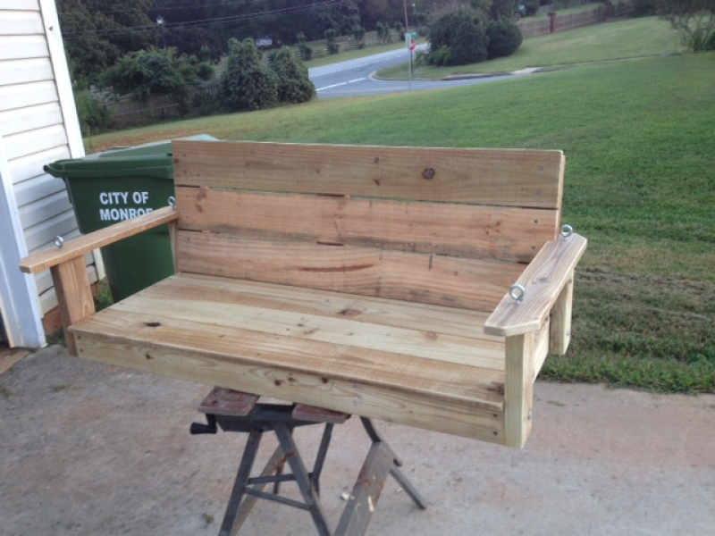 homemade porch swing Monroe, GA Patch