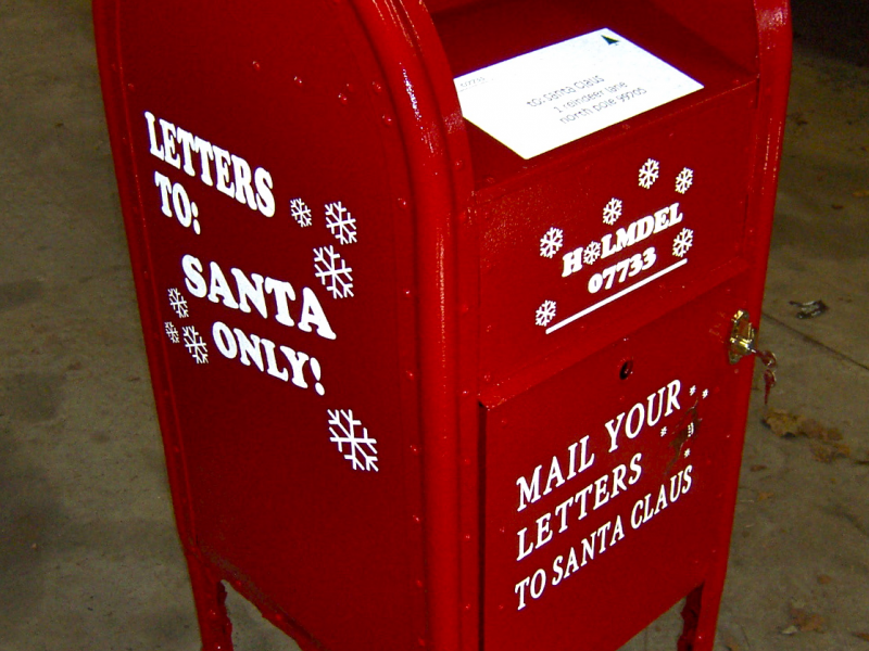 Diy Santa Mailbox North Pole Mailbox Coming to Holmdel Town Hall