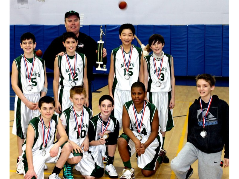 St. Aidan's Sixth Grade Basketball Wins Long Island 'A