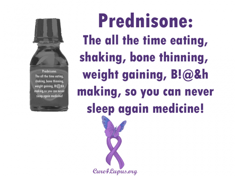 Prednisone used for pain period