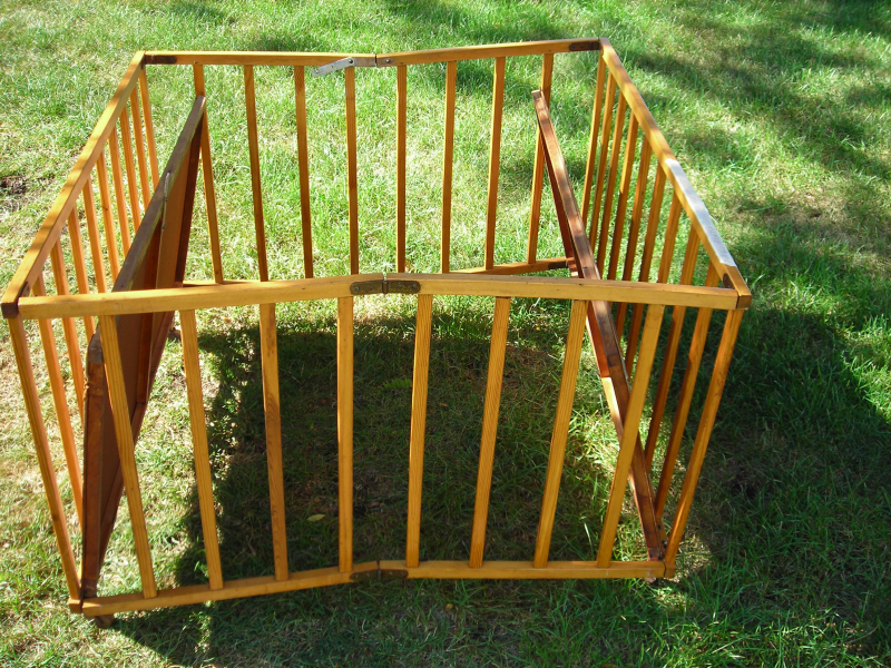 Antique Mid 1940's Wooden PlayPen For Sale Oak Lawn, IL Patch