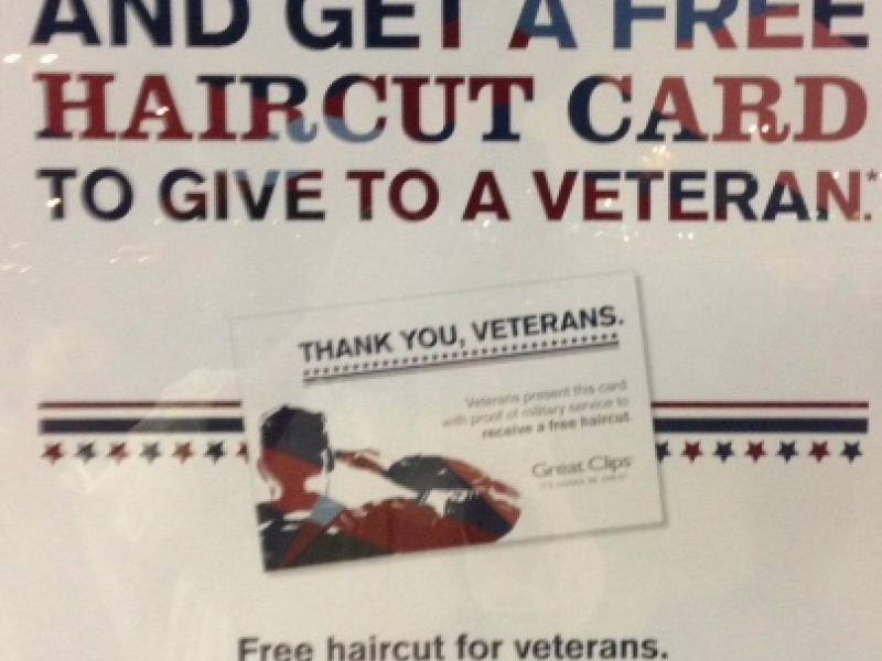 Free Haircuts for Veterans on Veterans Day! Annapolis, MD Patch