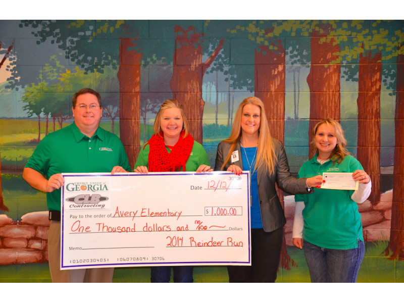 Avery Elementary Donates 1,000 Prize To Less Fortunate Children