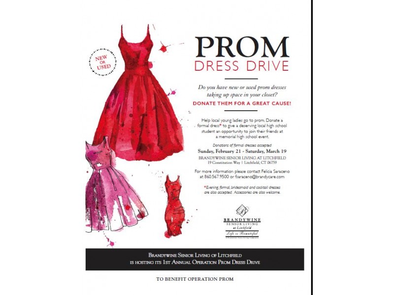 Brandywine Senior Living at Litchfield Hosts Prom  Dress  