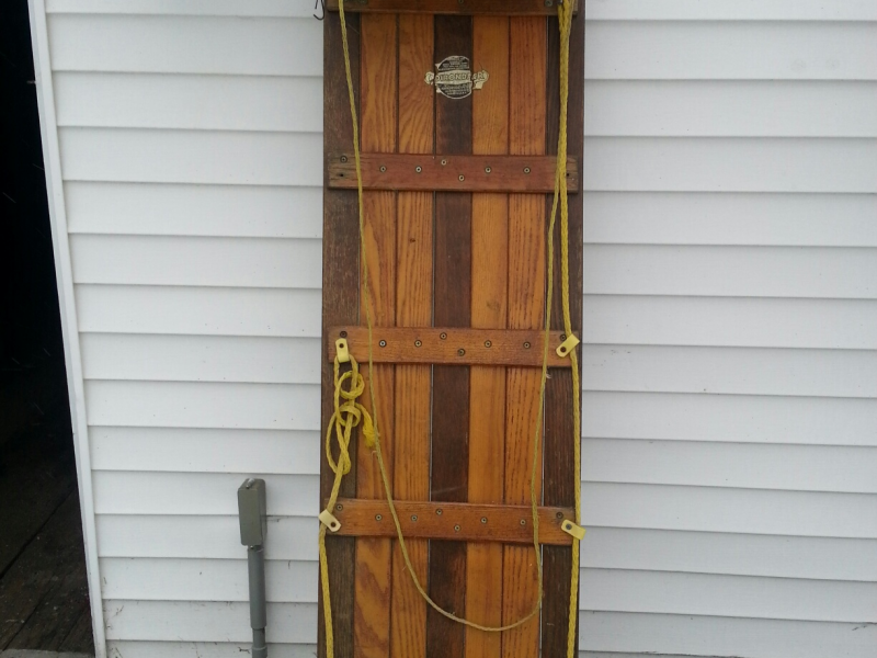 Vintage Wooden Toboggans and Sleds for Sale Exeter, NH Patch