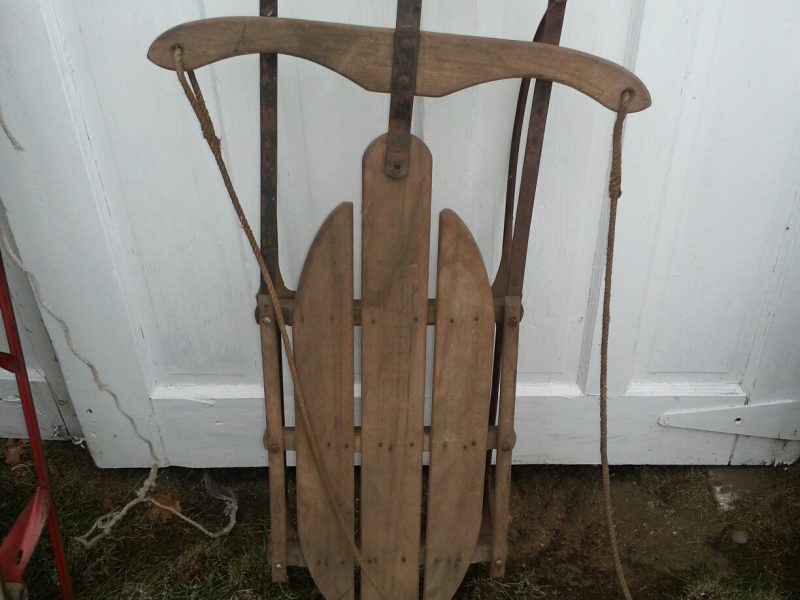 Vintage Wooden Toboggans and Sleds for Sale Exeter, NH Patch