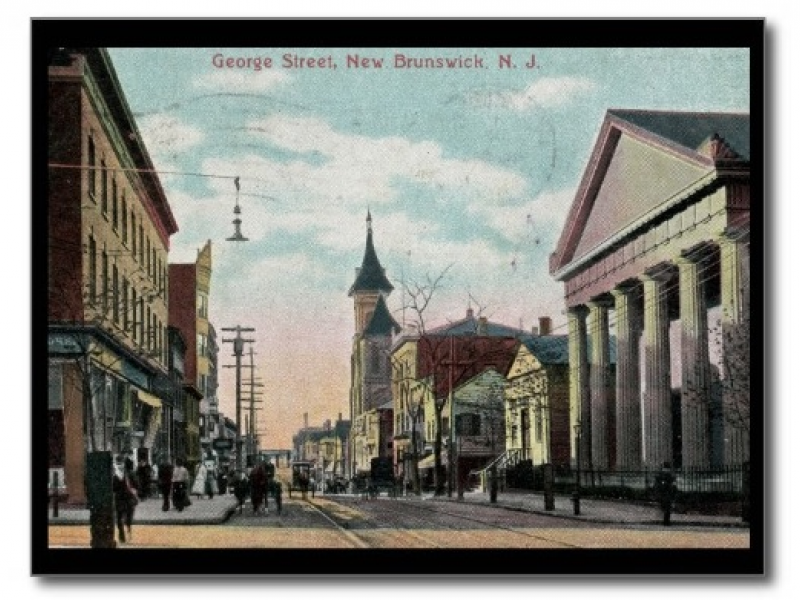St., New Brunswick NJ 1910 Vintage Post Card New Brunswick, NJ