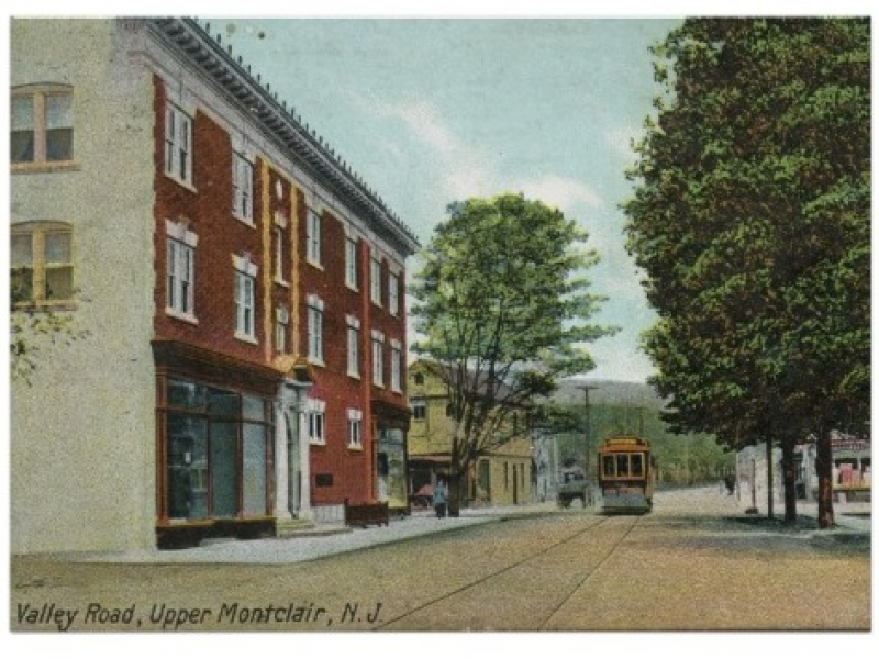 Valley Rd., Upper Montclair NJ 1911 Vintage Print Montclair, NJ Patch