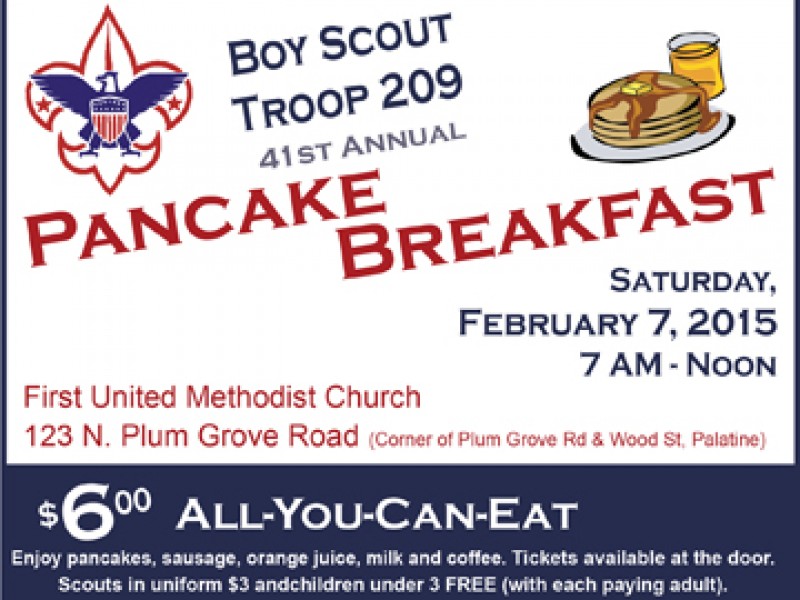 Boy Scout Troop 209 41st Annual Pancake Breakfast Palatine, IL Patch