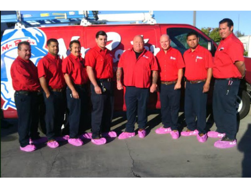 Why Are These Santa Cruz Area Mr Rooter Plumbers Wearing Pink Why Are These Santa Cruz Area Mr Rooter Plumbers Wearing Pink Booties