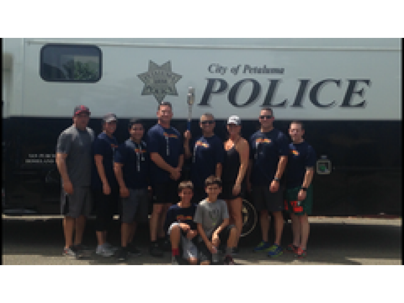 Petaluma PD Runs With Special Olympics Torch Petaluma, CA Patch