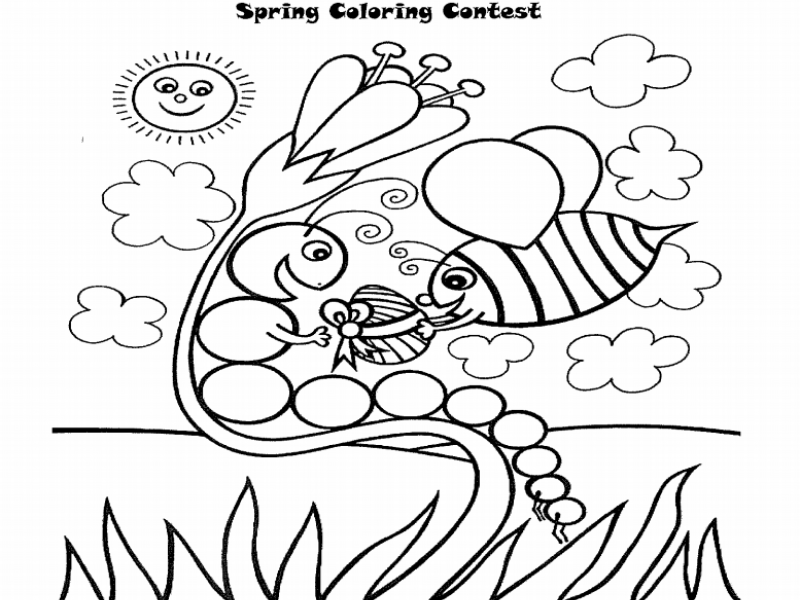 Recreation Department Hosts Spring Coloring Contest | Western Springs ...