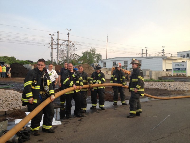 Branford Fire Department Extinguishes Fire After Amtrak Transformer