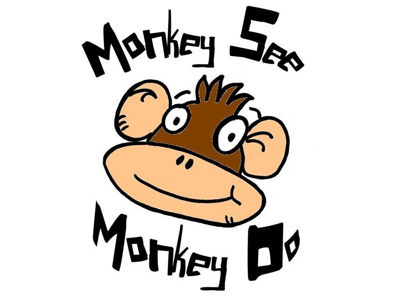 Image result for monkey see monkey do