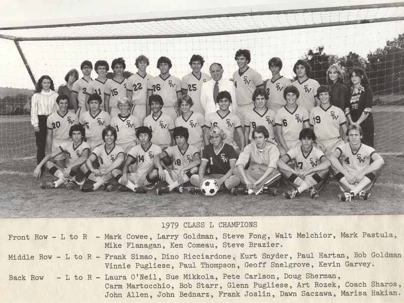 State Champion 1979 Boys' Soccer Team Inducted into South Windsor High