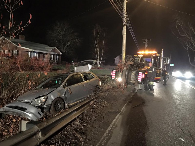 Speeding Car Goes Airborne in East Windsor Crash | Windsor Locks, CT Patch