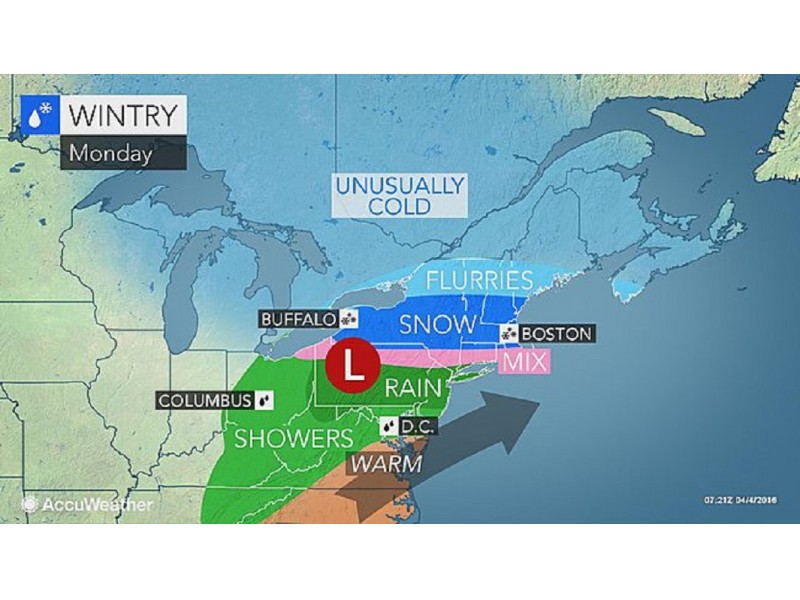 Winter Weather Advisory Issued for Middletown Middletown, CT Patch