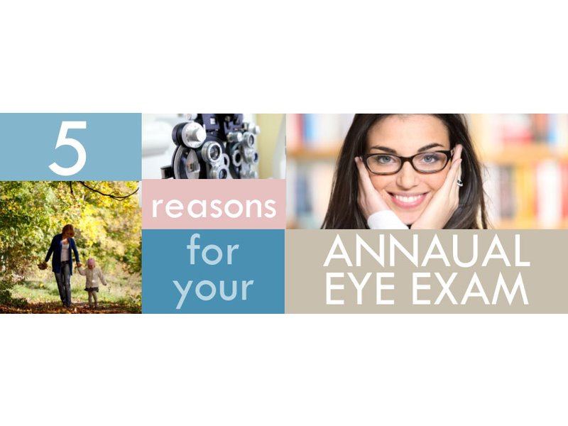 5 Reasons to Get an Annual Eye Exam | Eden Prairie, MN Patch