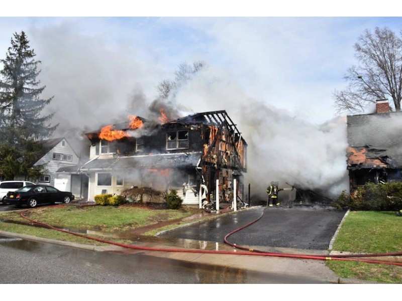 Hicksville Fire Destroys 2 Homes UPDATED Mineola, NY Patch