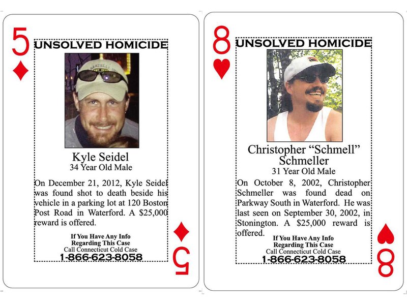 Two Waterford Homicide Cold Cases Featured in Inmate Playing Card Deck ...