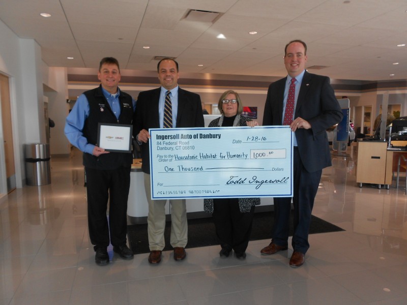 Ingersoll Auto of Danbury, CT donates to Housatonic ...