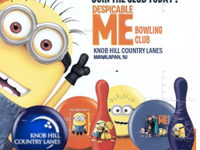 despicable me bowling set
