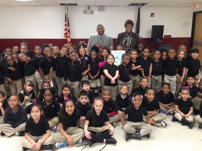 Elected officials read to elementary students at Pontiac Academy for