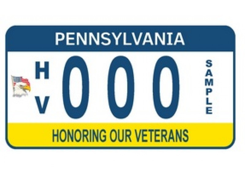 Pennsylvania's 'Honoring Our Veterans' Motorcycle Plates Available