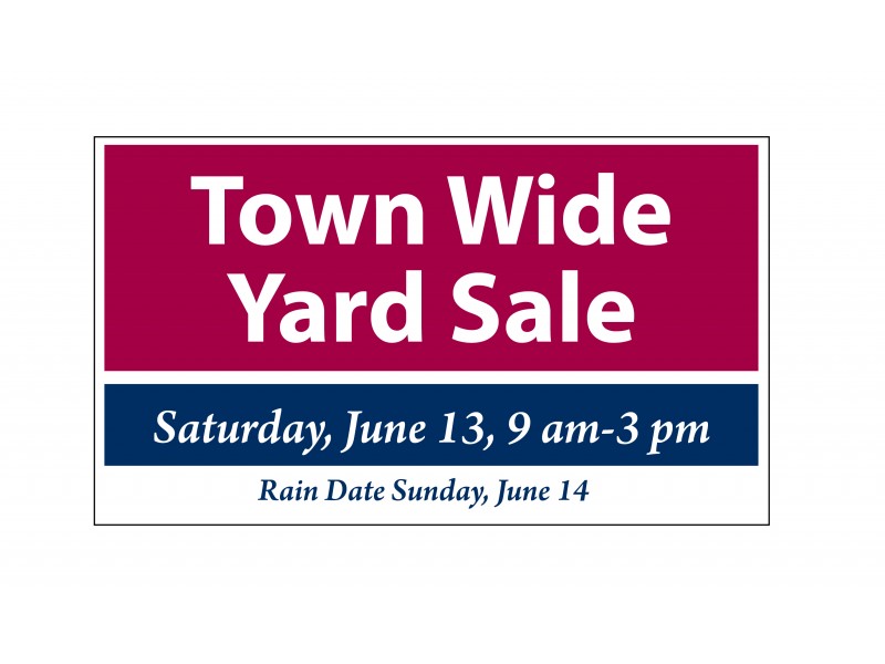 Town Wide Yard Sale Wilmington, MA Patch