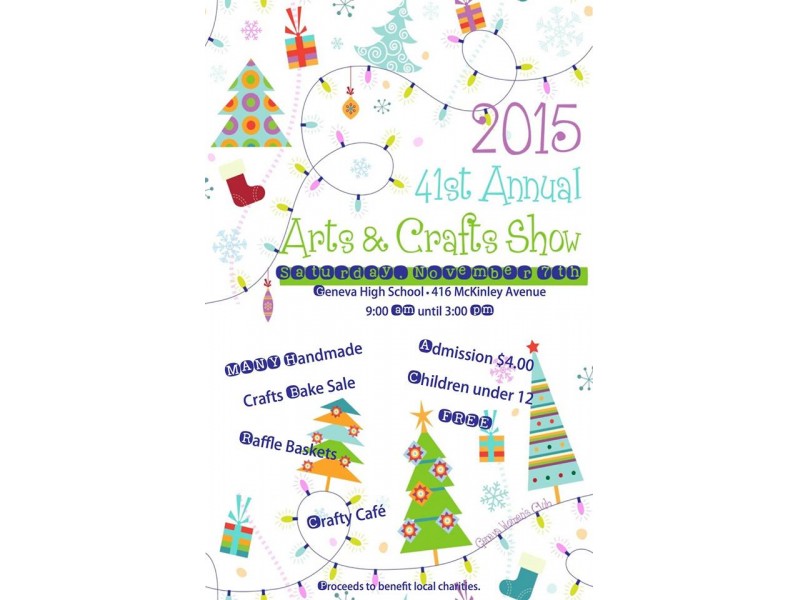 GENEVA WOMEN'S CLUB HOSTS 41st ANNUAL HOLIDAY CRAFT SHOW Geneva, IL Patch