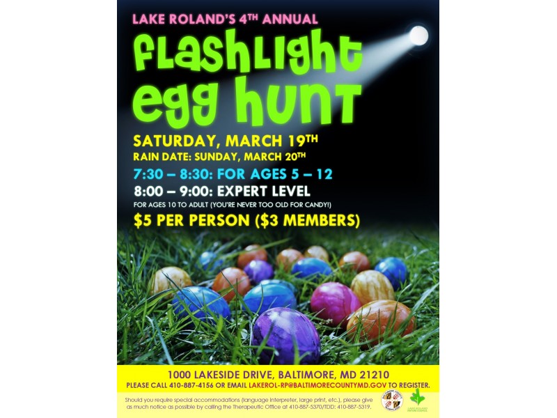 Flashlight Egg Hunt Towson, MD Patch