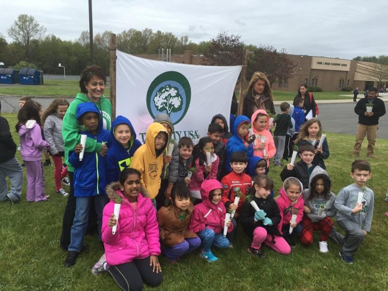 Frank Dugan Elementary Students Help Plant Trees Marlboro, NJ Patch