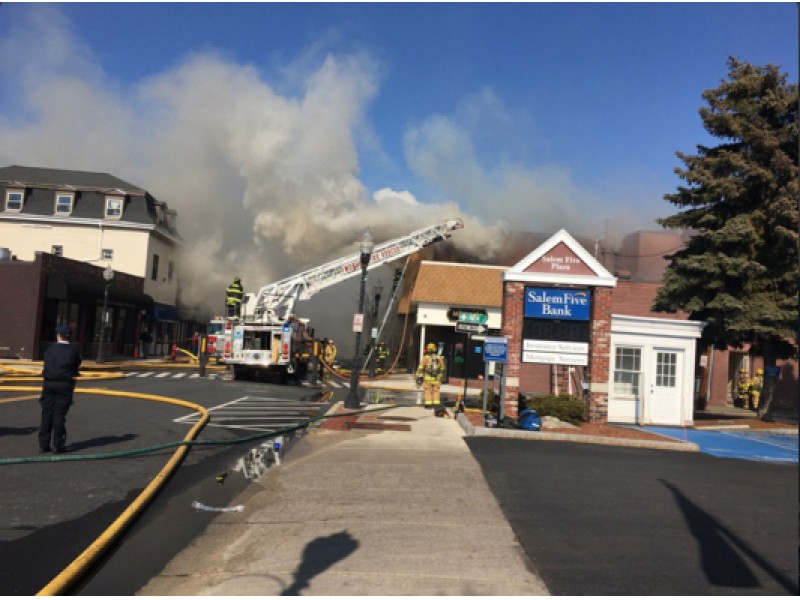 UPDATE Three-Alarm Fire at Woburn Store Block Woburn 