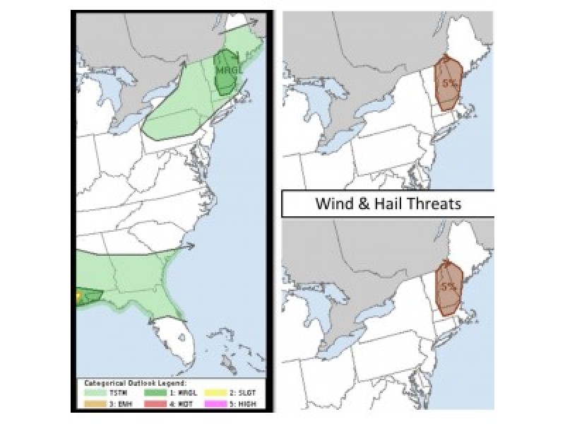 Arlington Weather Alert Hail, Strong Winds, Thunderstorms Expected