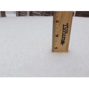 How Much Snow Fell in Framingham Monday?